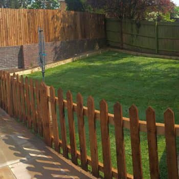 small garden fencing